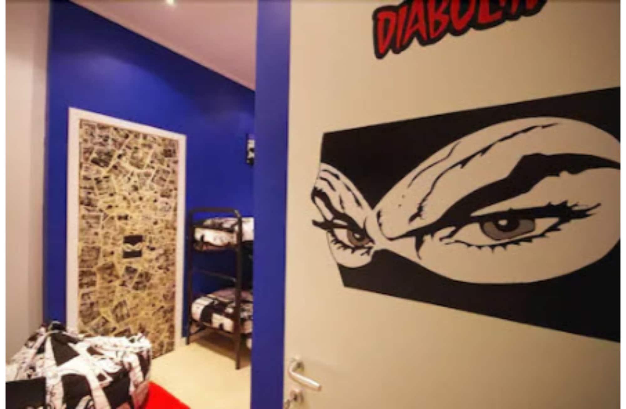 Comics Guesthouse Hostel Roma Esterno foto